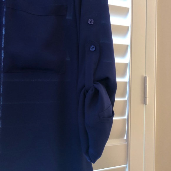 Sheer button down top ⚜️ - Picture 6 of 7